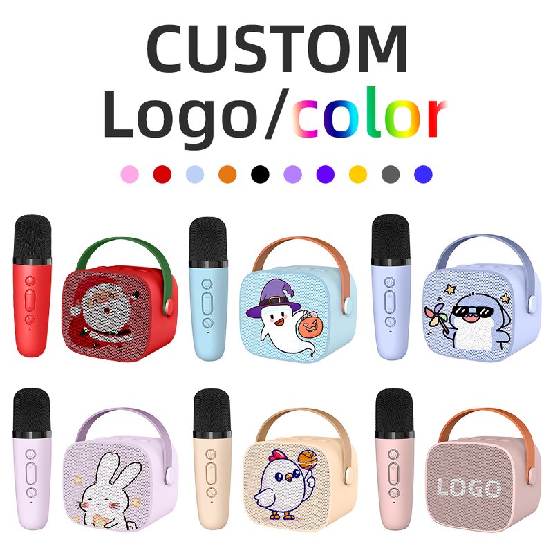Portable Speaker Factory - OEM/ODM Wireless Microphone Karaoke Machine for Kids