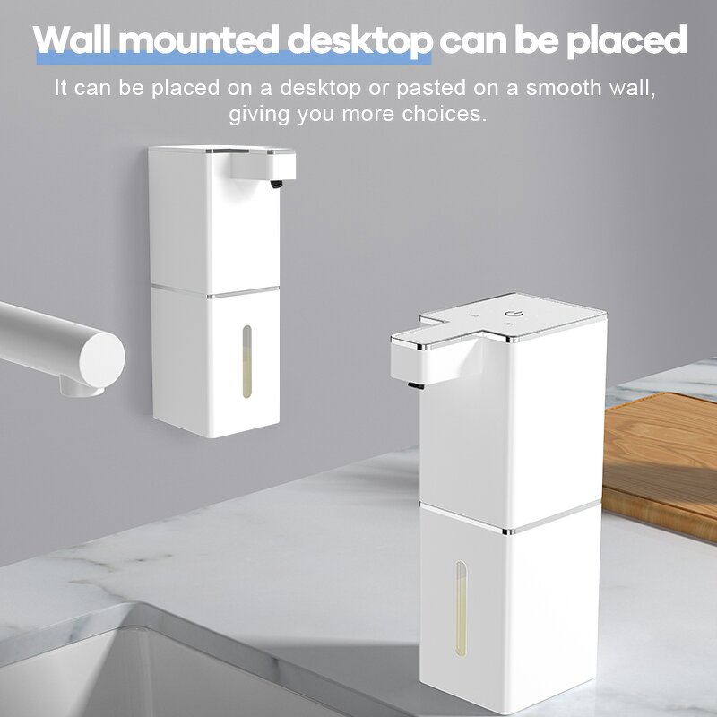 Soap Dispenser Factory - OEM/ODM Dual Use Sensor Soap Dispenser Wall Mount