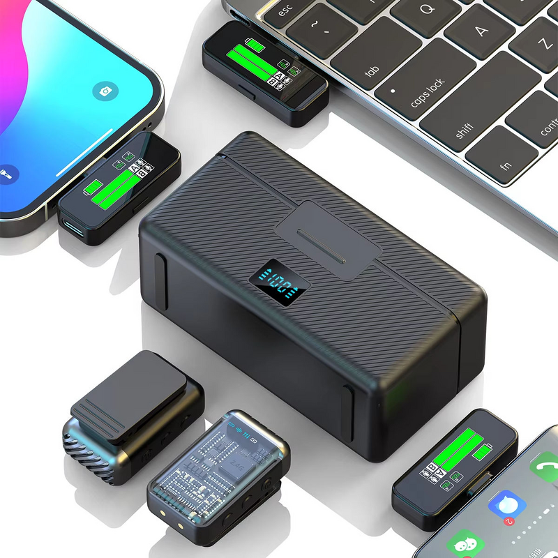 Wireless Microphone Factory - OEM/ODM Portable Lavalier Microphone for Streaming Karaoke