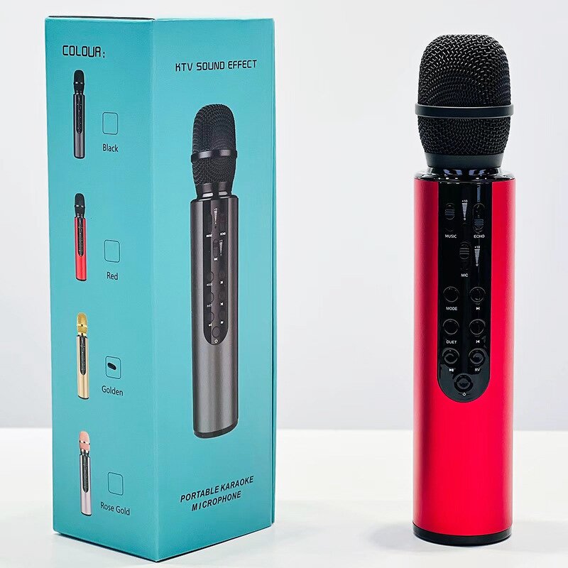 Wireless Microphone Factory - OEM/ODM Mini Condenser Mic with Ring Light Noise Cancelling