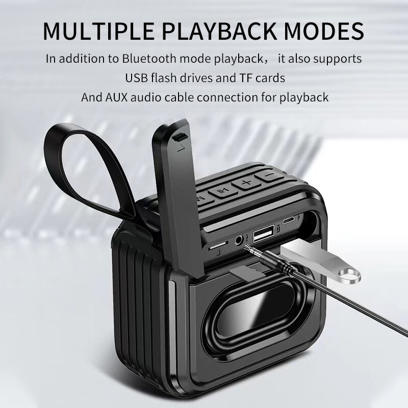 Outdoor Speaker Factory - OEM/ODM Waterproof Bluetooth Speaker for Camping