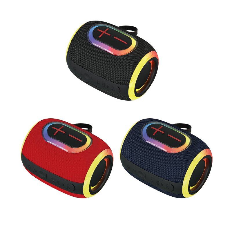 Mini Speaker Factory - OEM/ODM Colorful Rhythm Vibrating Speaker RGB Lights