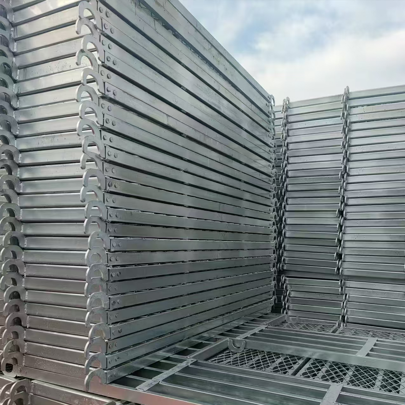Scaffold Plank Manufacturer - Customized Steel Walk Board with Hook