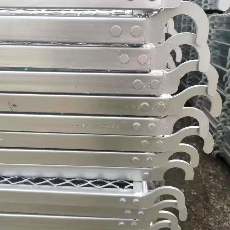 Scaffold Plank Manufacturer - Customized Steel Walk Board with Hook
