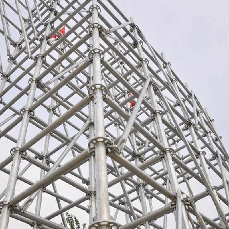 Ringlock Scaffolding Supplier - Factory Supply Galvanized Steel Vertical