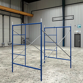 Mobile Scaffolding Factory - Folding H Frame with Wheels for Workshop