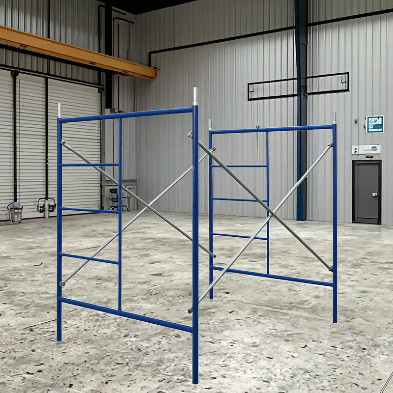 Mobile Scaffolding Factory - Folding H Frame with Wheels for Workshop