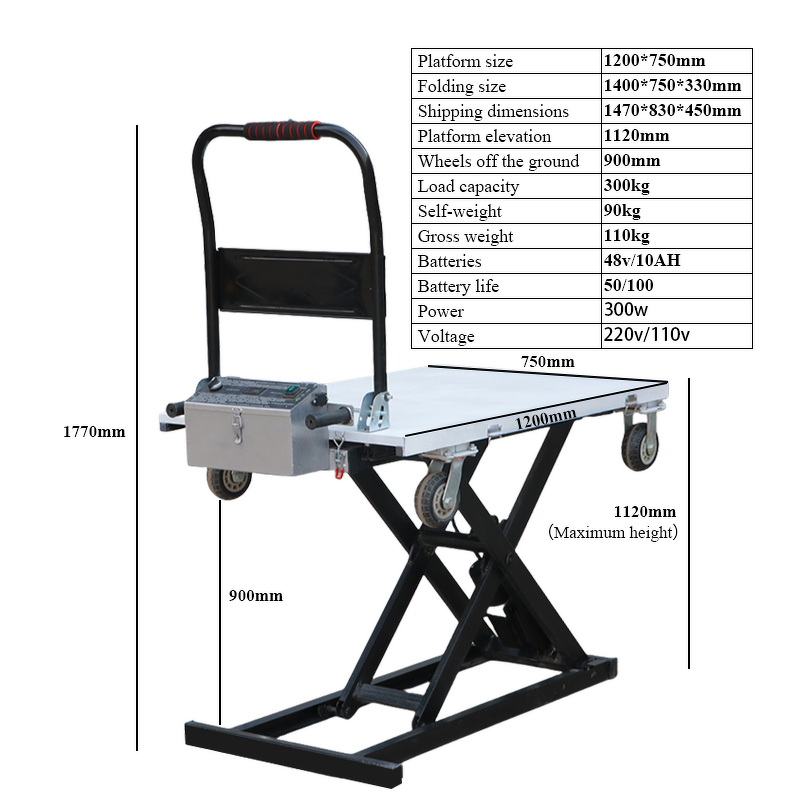 Electric Hand Forklift Supplier - China Portable Manufacturer