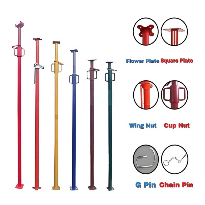 Adjustable Steel Prop Manufacturer - CE Certified Telescopic Shoring Jack