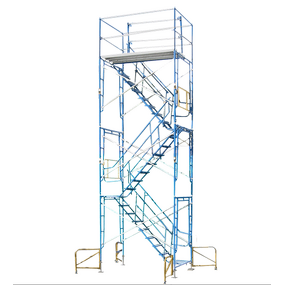 Scaffolding Tower Supplier - Q235 Steel with Wheels Adjustable Props
