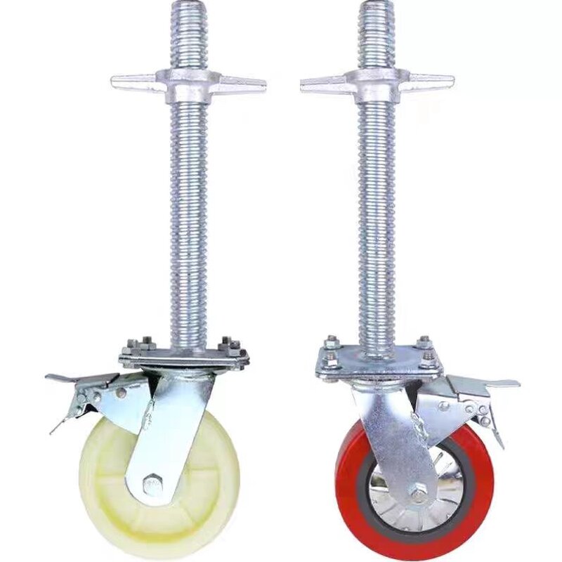 Scaffold Caster Wheel Factory - 250kg Load Capacity Brake Wheel