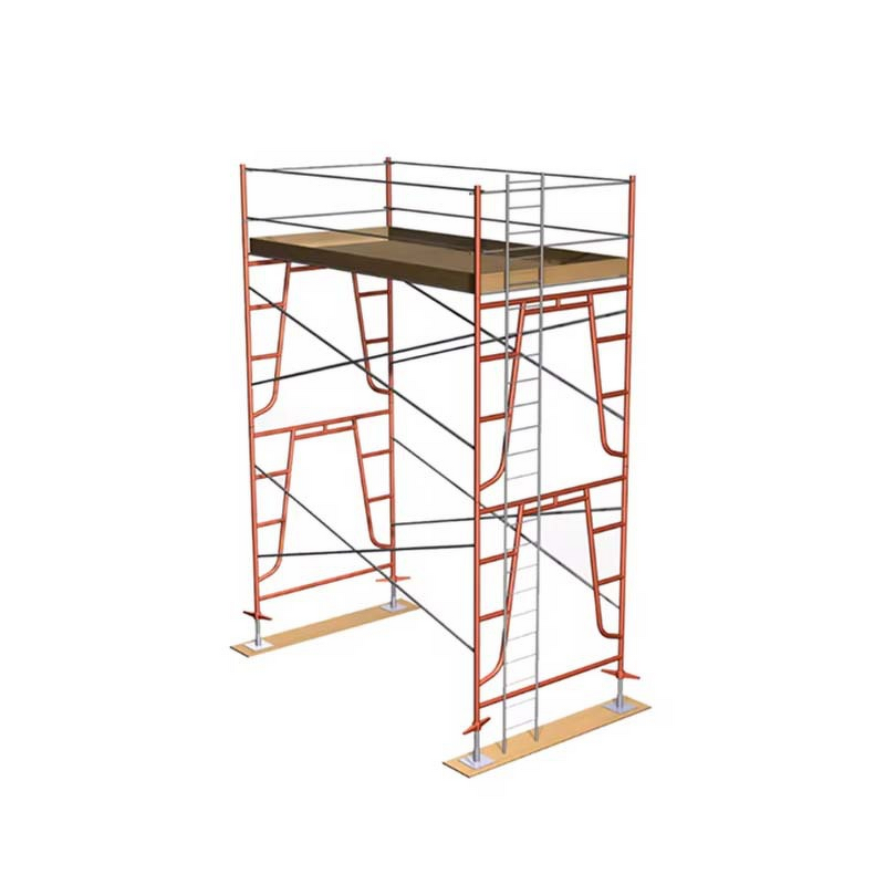 Scaffolding Tower Supplier - Q235 Steel with Wheels Adjustable Props