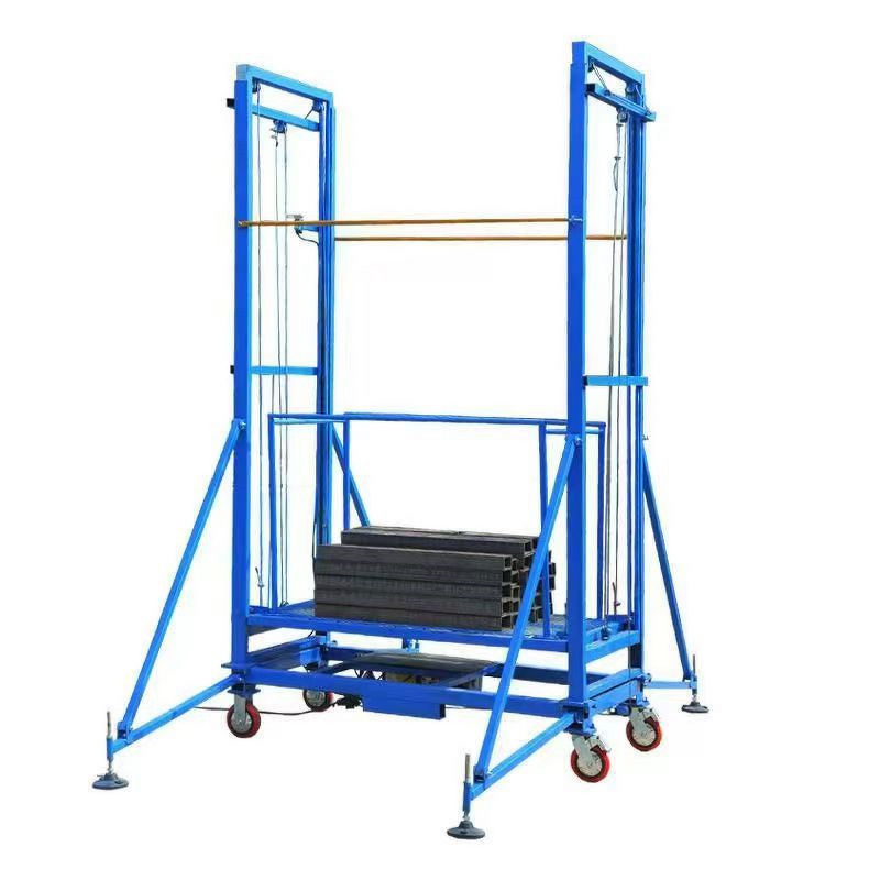 Electric Scaffolding Lift Factory - Foldable Remote Control Platform