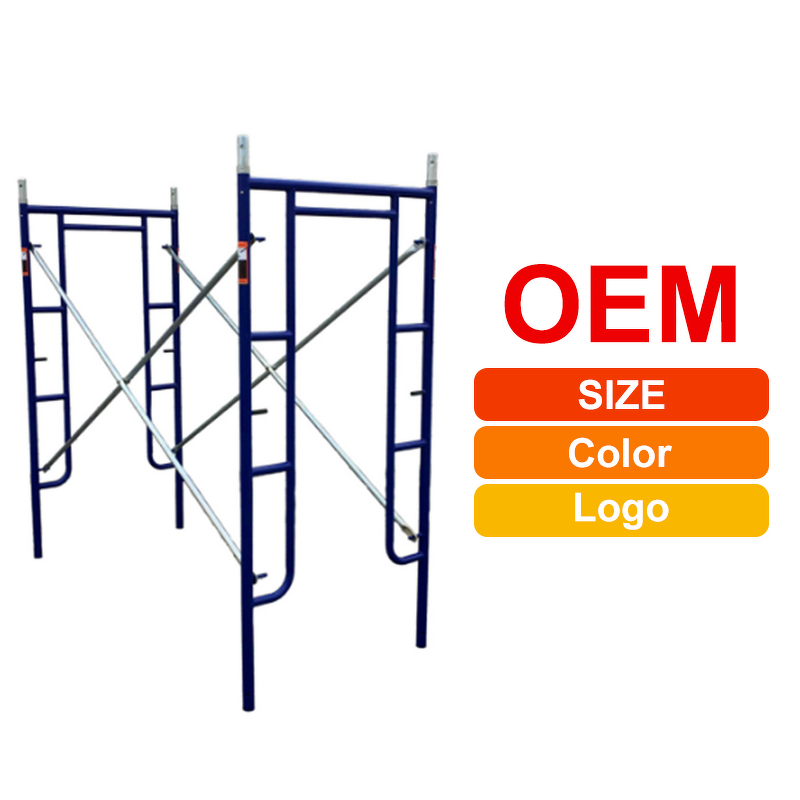 H Frame Scaffolding Manufacturer - Q235 Steel Mobile Ladder System