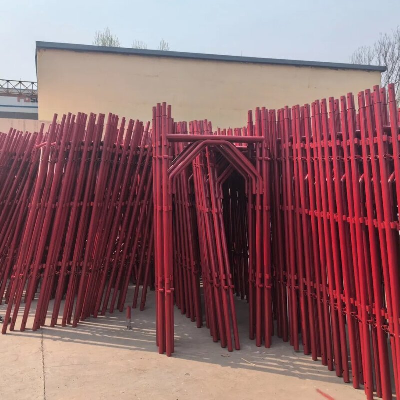 Mobile Scaffolding Factory - Italian Standard Steel H Frame Exterior