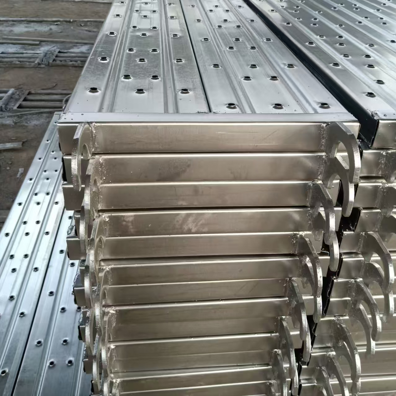 Scaffold Plank Manufacturer - Customized Steel Walk Board with Hook