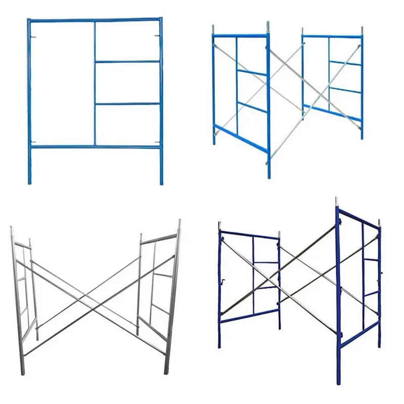 Mobile Scaffolding Manufacturer - Q235 Steel H Frame Powder Coated