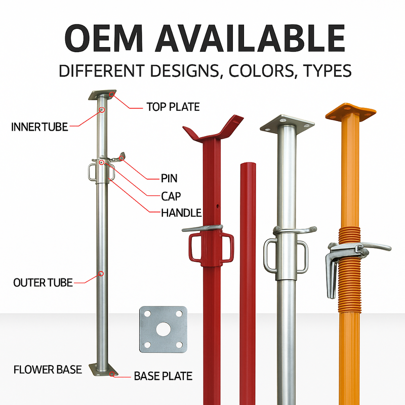 Shoring Jack Factory - Heavy Duty Support System for Construction