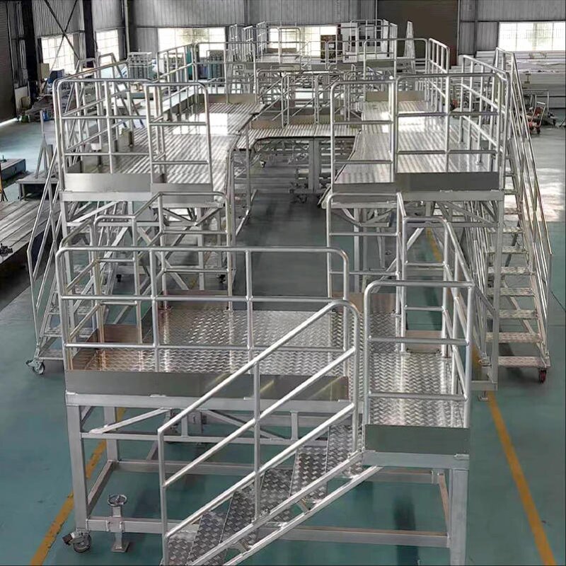 Aluminum Aircraft Platform Supplier - Customized Outdoor Workshop Access