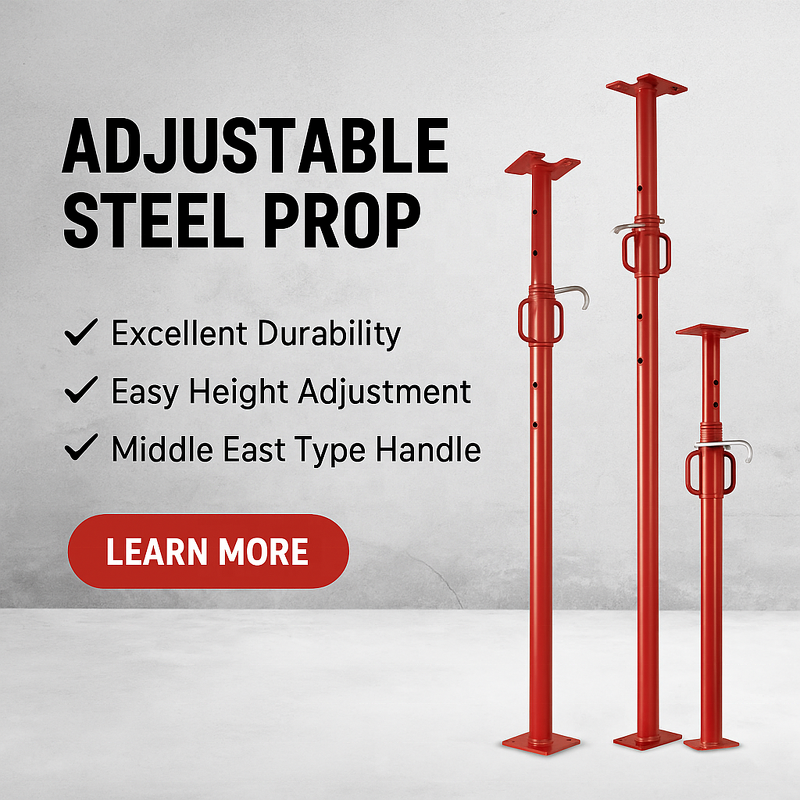 Adjustable Steel Prop Factory - Heavy Duty Shoring Support System