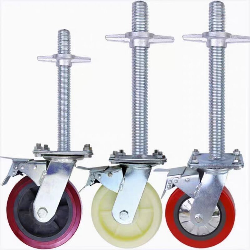Scaffolding Caster Supplier - Customizable Dual Locking Swivel Wheels