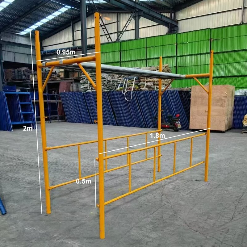 Mobile Scaffolding Factory - Italian Standard Steel H Frame Exterior