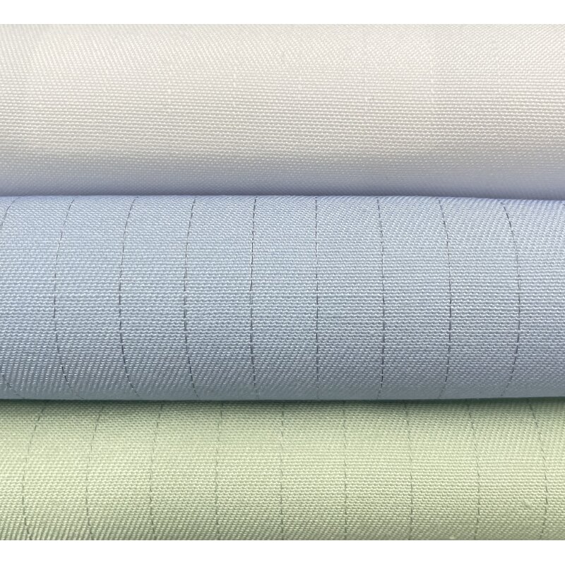 ESD Fabric Supplier - Polyester Cotton Woven Plain Dyed for Garments