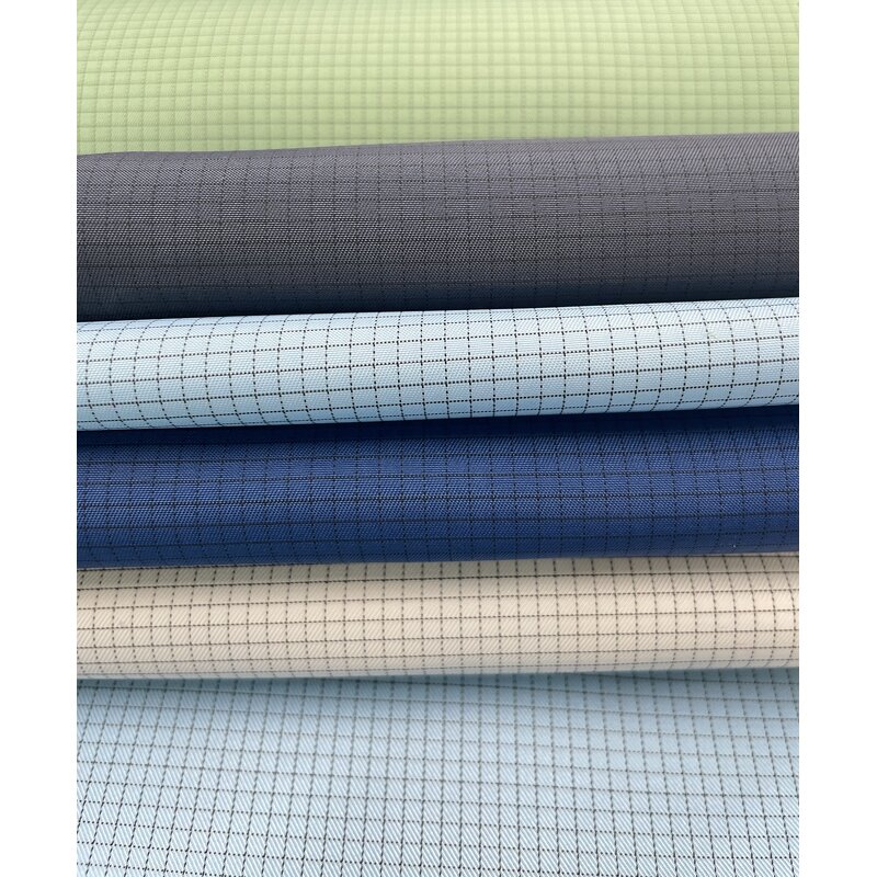 ESD Fabric Supplier - Polyester Elastic Yarn Carbon Fiber Conductive