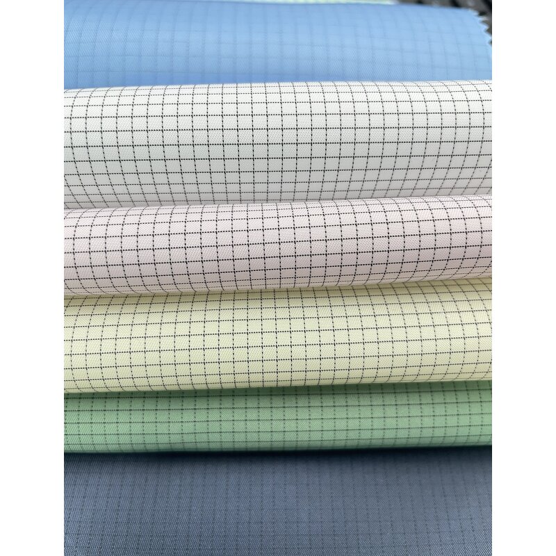 ESD Fabric Supplier - Polyester Elastic Yarn Carbon Fiber Conductive