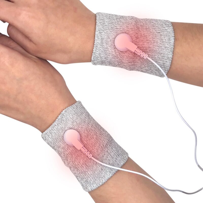 Conductive Wristband Manufacturer - Silver Nylon Spandex Electrode