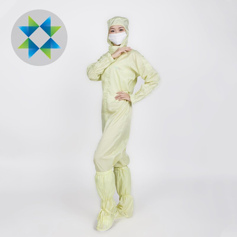 ESD Coverall Factory - OEM Polyester Lint Free Bunny Suit