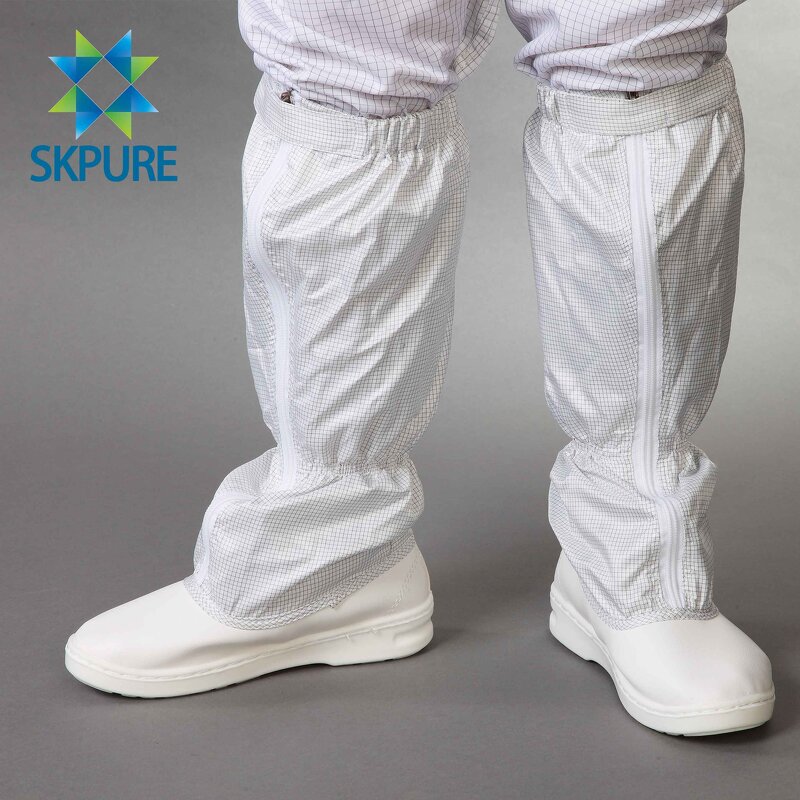 Cleanroom Boots Manufacturer - High Temp Resistance PU Sole Lint Free