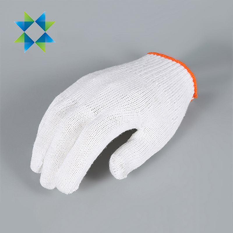 Safety Glove Supplier - Cotton Yarns Knitted for Construction Work