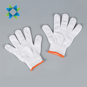 Safety Glove Supplier - Cotton Yarns Knitted for Construction Work