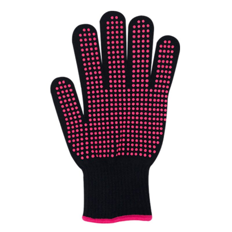 Heat Resistant Gloves Supplier - PVC Dotted Cotton for Hair Tools