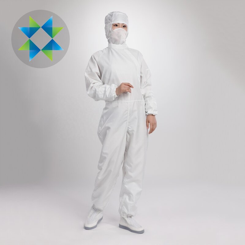ESD Coverall Factory - OEM Polyester Lint Free Bunny Suit