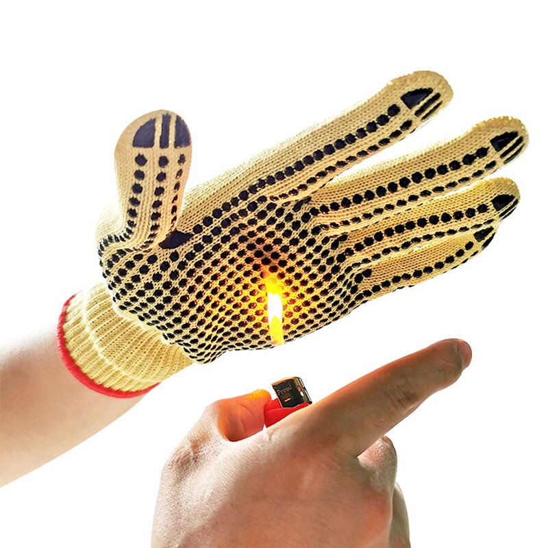 Welding Safety Gloves Factory - Heat Resistant Aramid Anti Cut 5