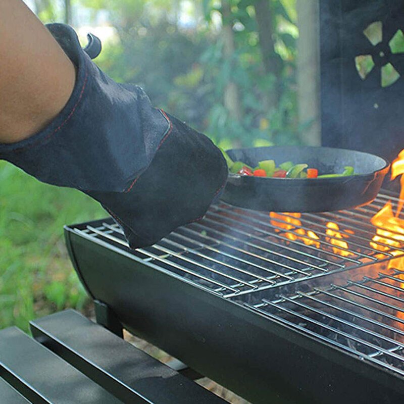 Heat Resistant Gloves Supplier - 16 Inch Cowhide Split Welding