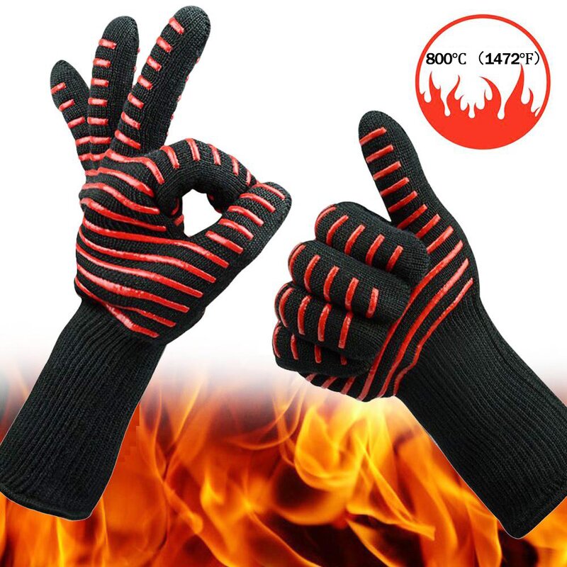 BBQ Gloves Manufacturer - Professional Aramid Silicone Insulated