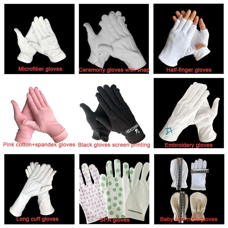 Arthritis Gloves Factory - Half Finger Nylon Copper Fiber Infused