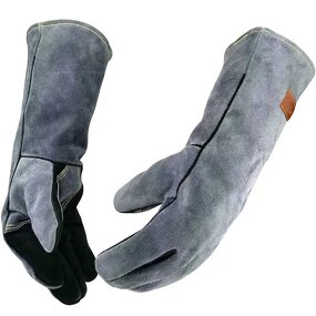 Heat Resistant Gloves Supplier - 16 Inch Cowhide Split Welding
