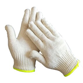 Cotton Knitted Gloves Factory - Poly Cotton Yarn Work Safety