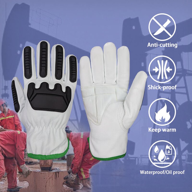 Safety Leather Gloves Manufacturer - OEM Cut Resistant Waterproof