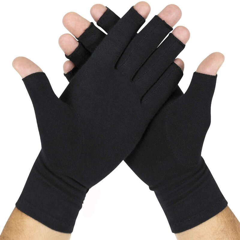 Compression Gloves Factory - Half Finger Multi Colored Analgesic
