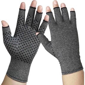 Compression Gloves Supplier - Customized Fingerless Silicone Therapy