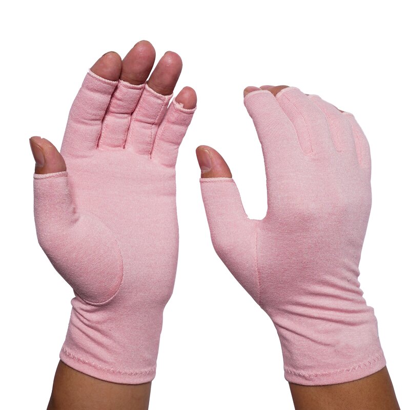 Arthritis Gloves Supplier - Breathable Pain Relieve Half Fingers