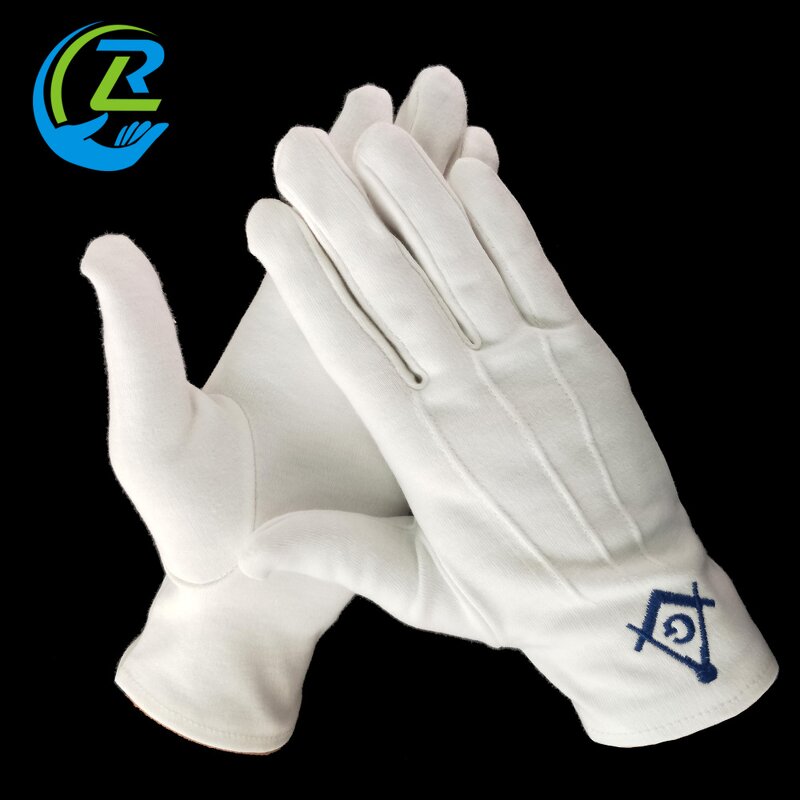 Cotton Gloves Factory - Wholesale Custom Embroidered Masonic