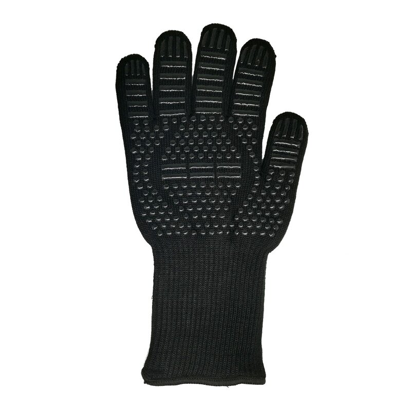 BBQ Gloves Manufacturer - Silicone Black Heat Resistance Kitchen