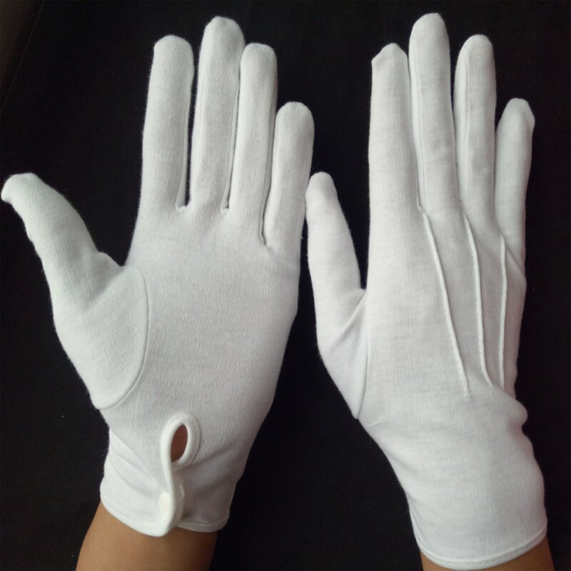Cotton Gloves Manufacturer - Nylon Three Tendons Parade Uniform
