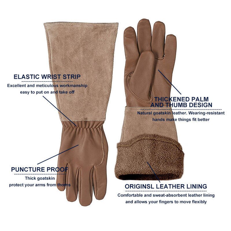 Gardening Gloves Factory - Custom Printed Leather Goat Skin